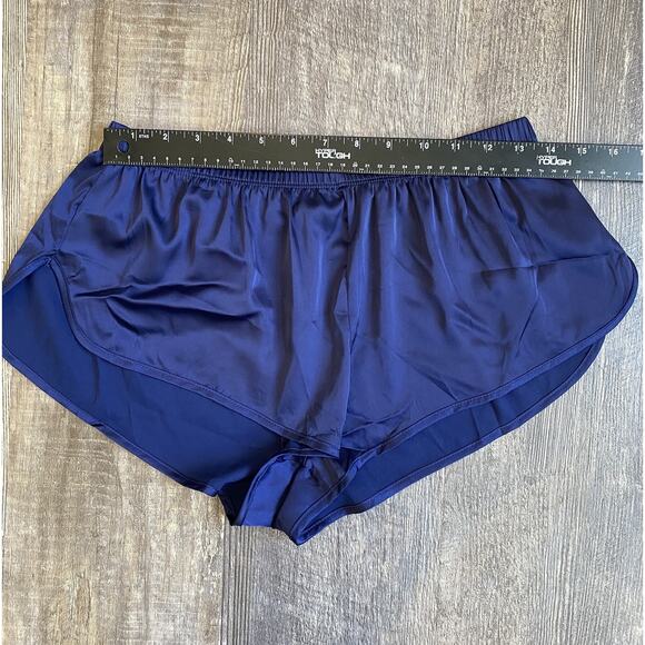 Ekouaer Pajamas Womens Medium NEW Satin Sleepwear Lingerie 2 Pc Shirt & Shorts - Picture 10 of 11